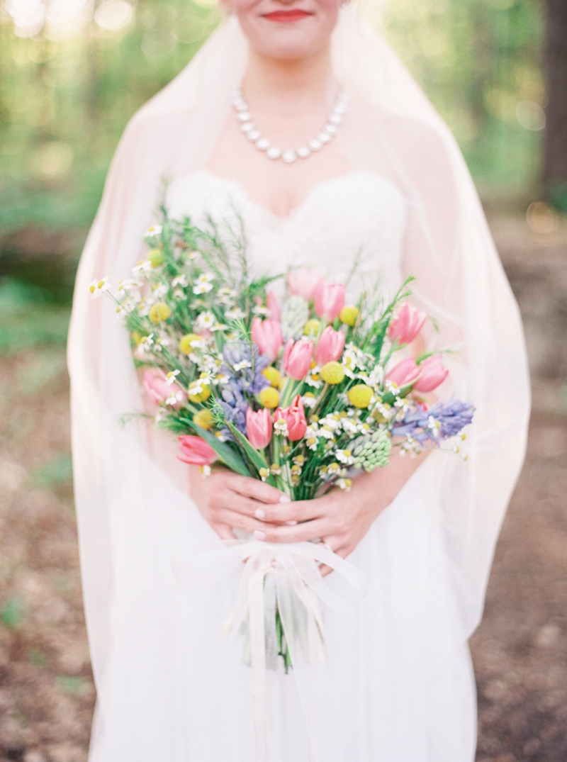 Spring Inspired Pink and Yellow Wedding Ideas via TheELD.com