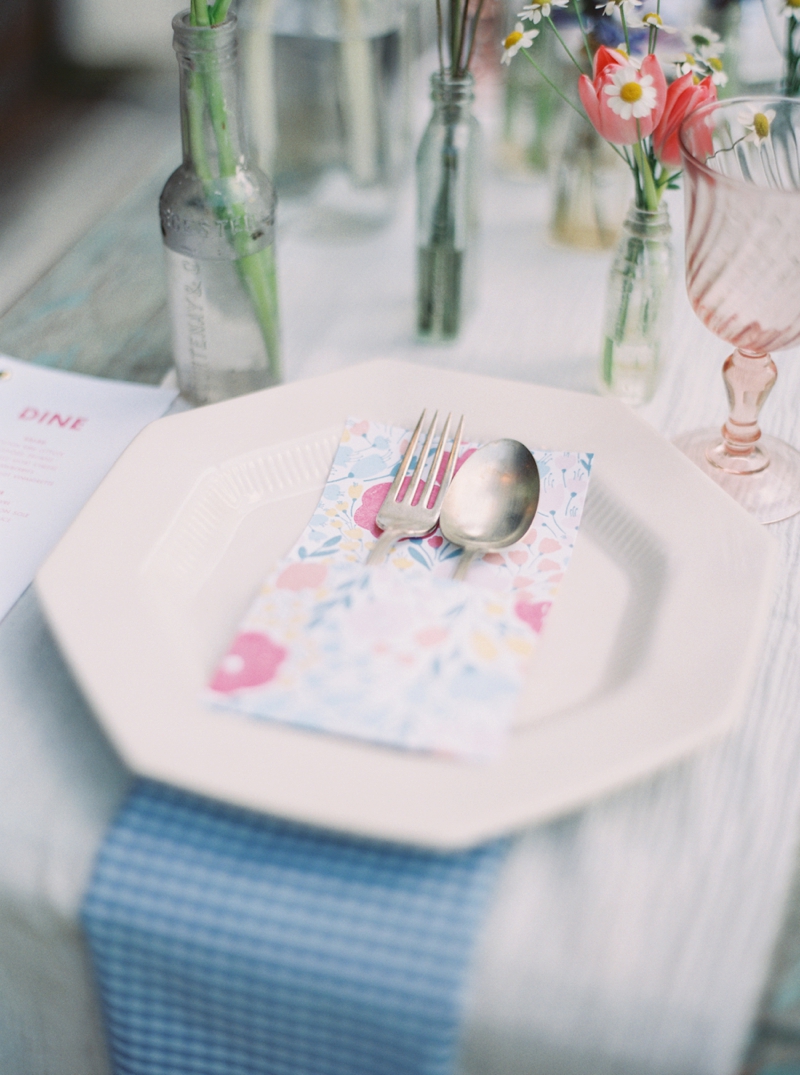 Spring Inspired Pink and Yellow Wedding Ideas via TheELD.com