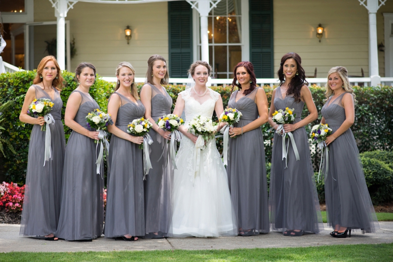 An Elegant Yellow and Lavender Wedding via TheELD.com