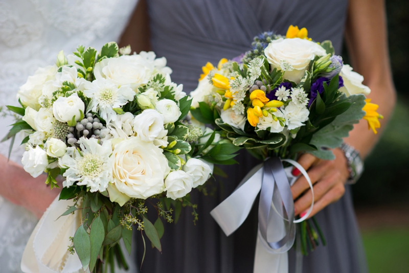 An Elegant Yellow and Lavender Wedding via TheELD.com