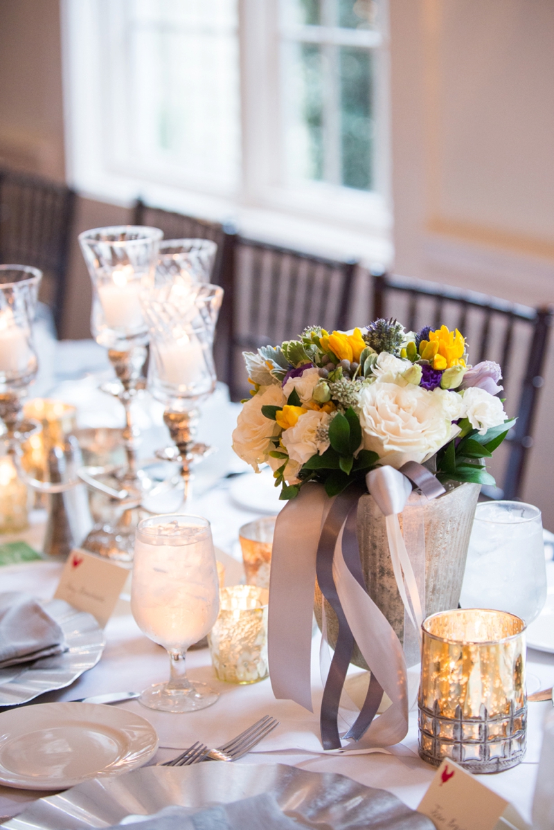 An Elegant Yellow and Lavender Wedding via TheELD.com