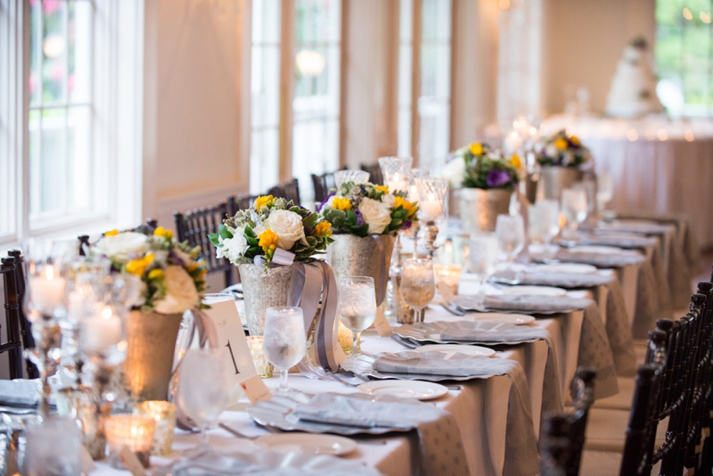 An Elegant Yellow and Lavender Wedding via TheELD.com