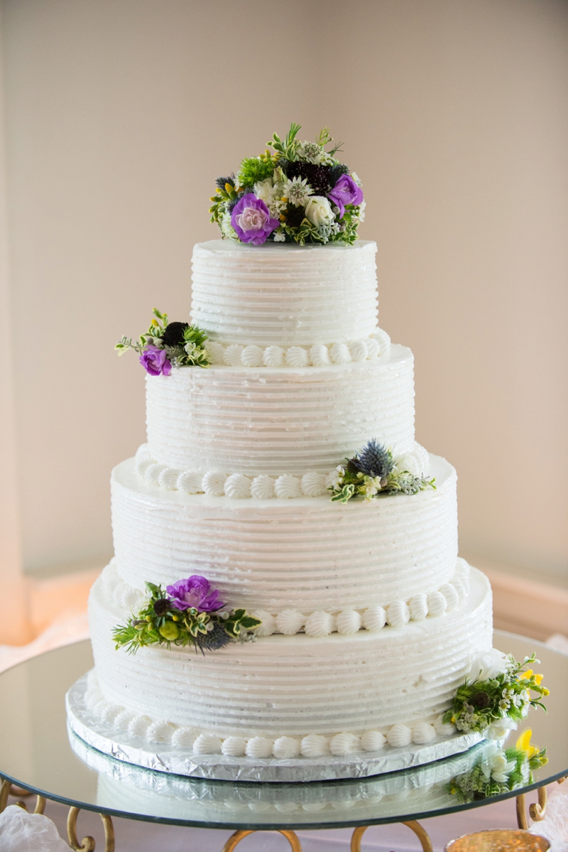 An Elegant Yellow and Lavender Wedding via TheELD.com