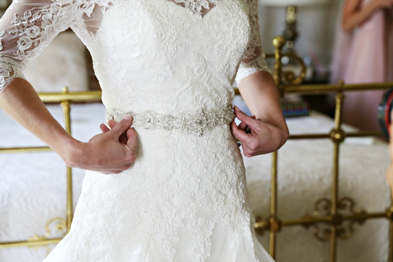 An Elegant Southern Blush Wedding via TheELD.com