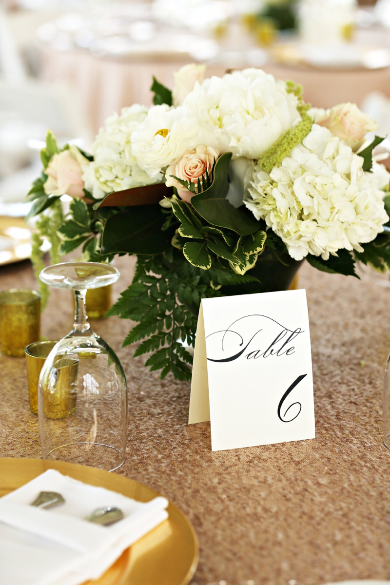 An Elegant Southern Blush Wedding via TheELD.com