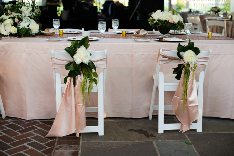 An Elegant Southern Blush Wedding via TheELD.com