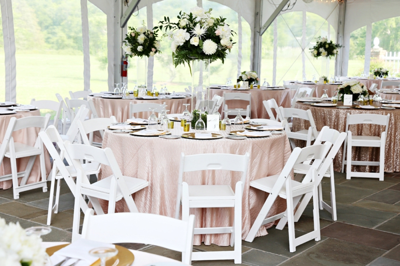 An Elegant Southern Blush Wedding via TheELD.com