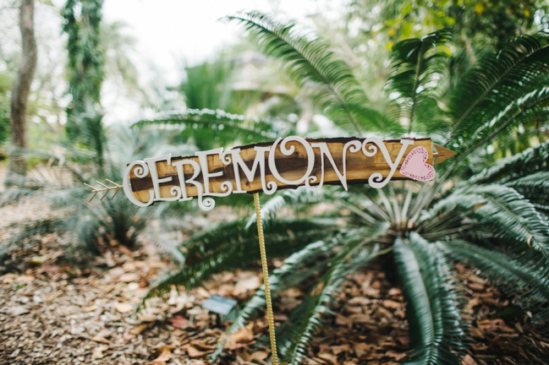 Eclectic Pink and Gray Garden Wedding via TheELD.com