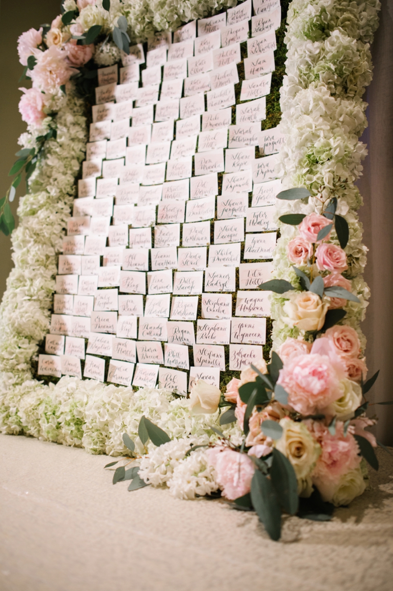 Elegant Blush and Champagne Wedding via TheELD.com