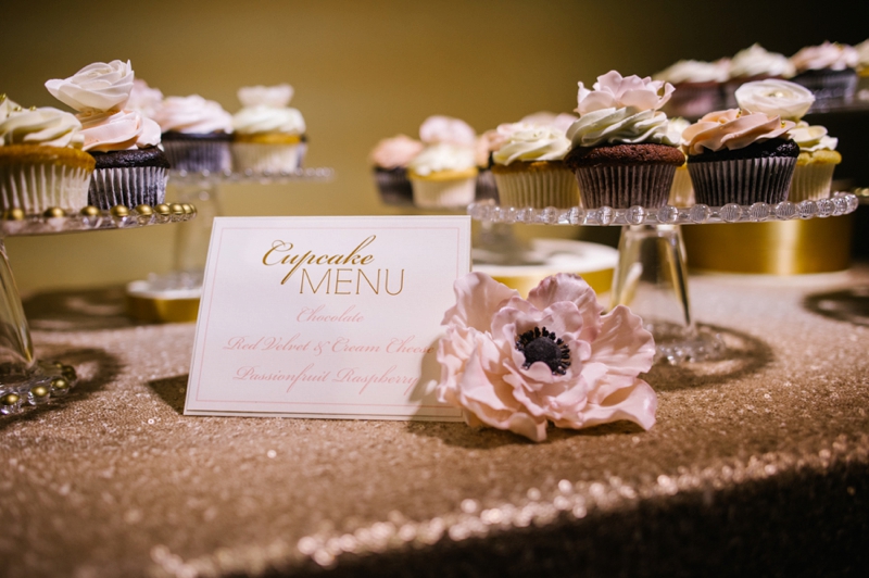 Elegant Blush and Champagne Wedding via TheELD.com