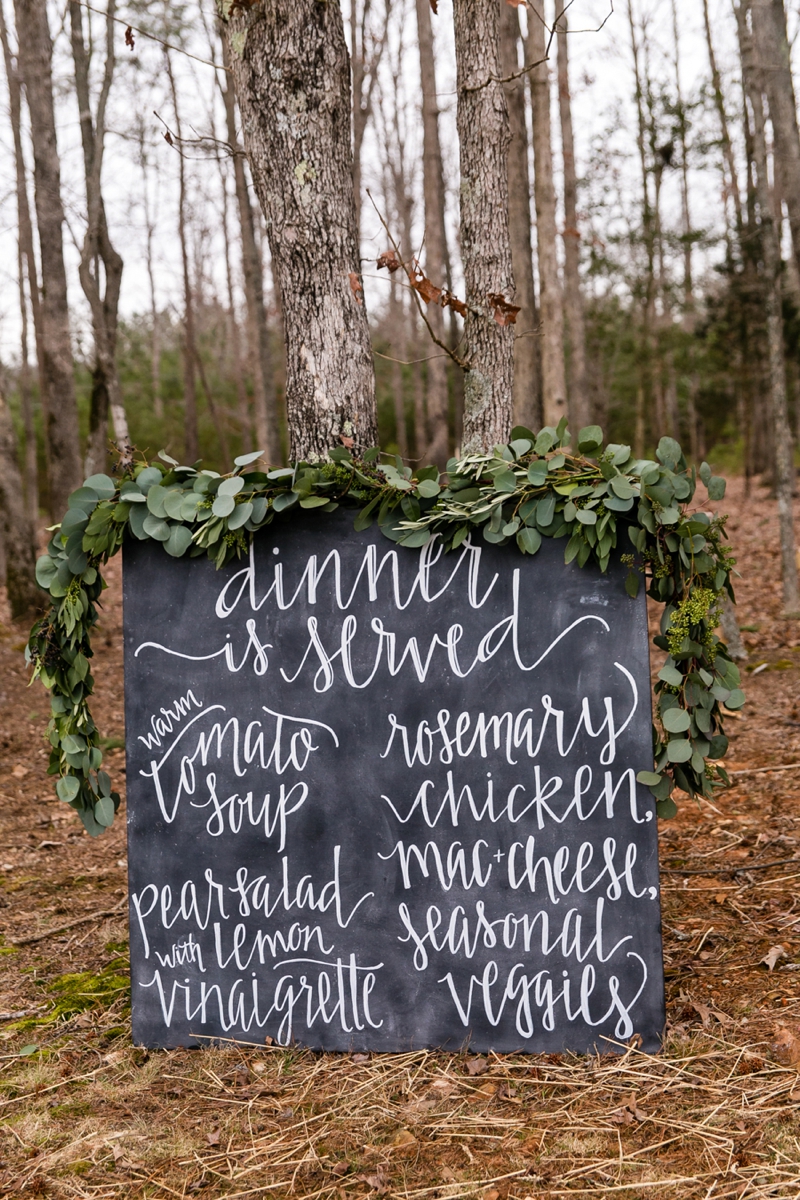 Elegant Lavender Winter Wedding Inspiration via TheELD.com