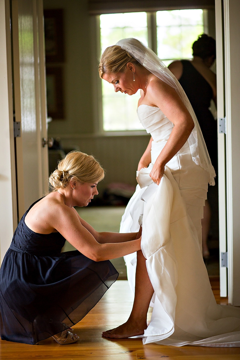 Navy and Green Destination Wedding via TheELD.com