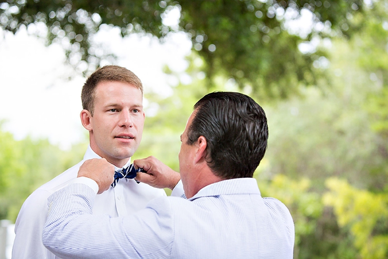 Navy and Green Destination Wedding via TheELD.com