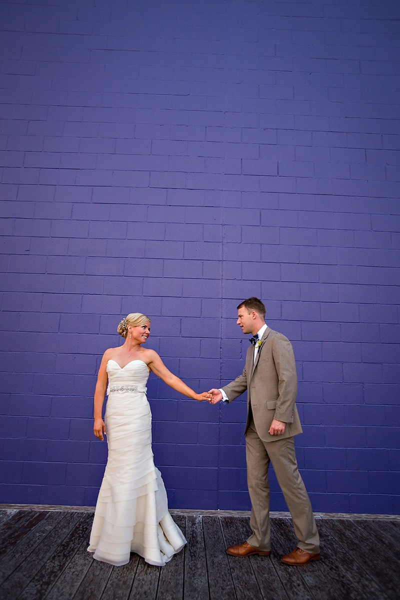 Navy and Green Destination Wedding via TheELD.com