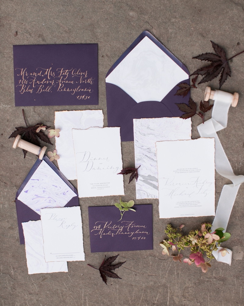 Romantic Berry Inspired Wedding Ideas via TheELD.com