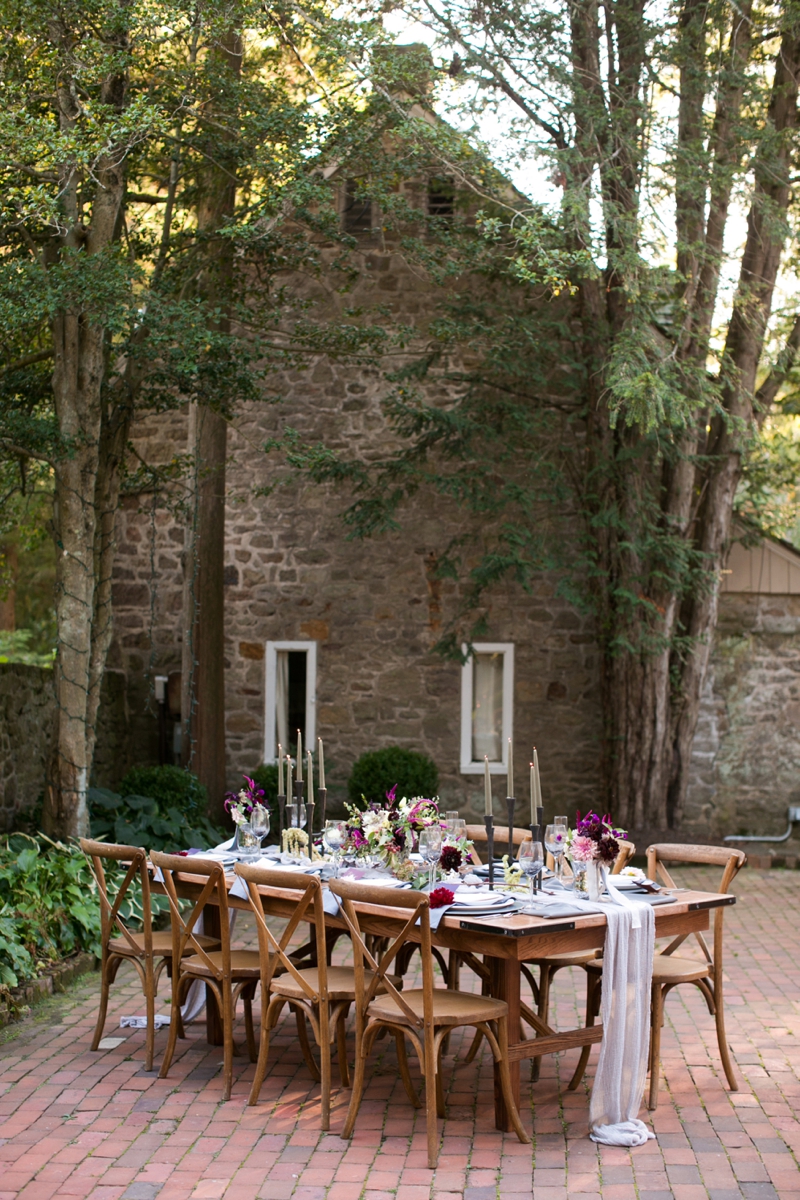 Romantic Berry Inspired Wedding Ideas via TheELD.com