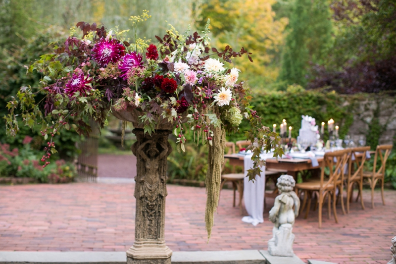 Romantic Berry Inspired Wedding Ideas via TheELD.com