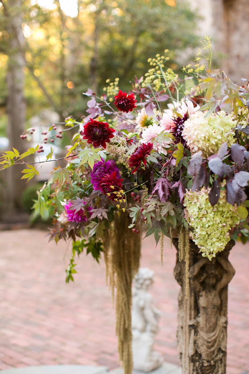 Romantic Berry Inspired Wedding Ideas via TheELD.com