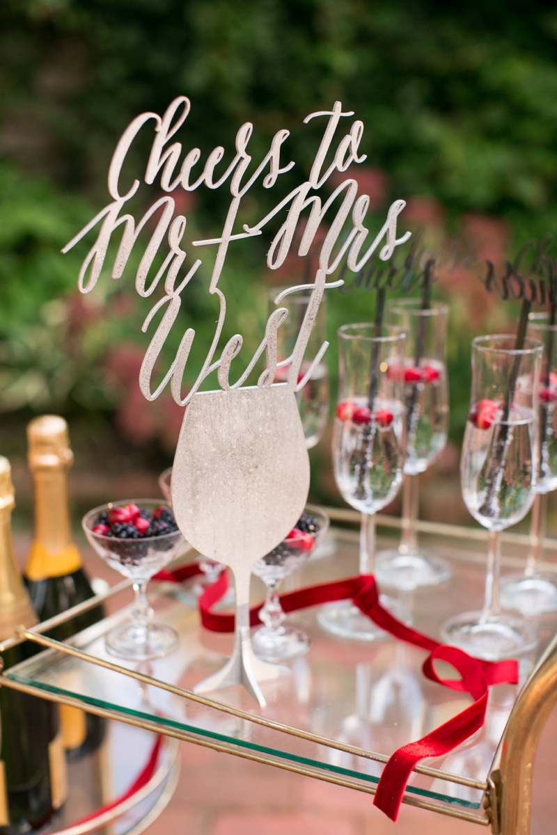 Romantic Berry Inspired Wedding Ideas via TheELD.com