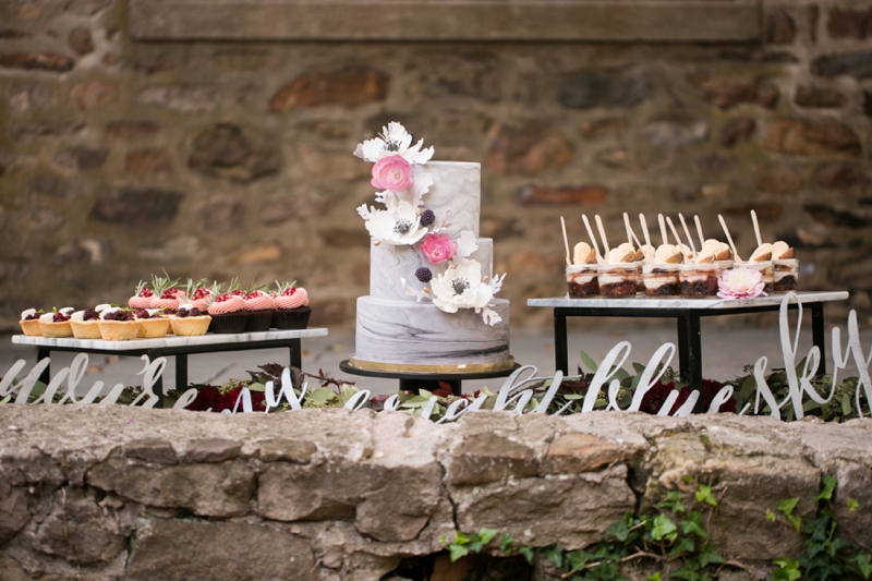 Romantic Berry Inspired Wedding Ideas via TheELD.com