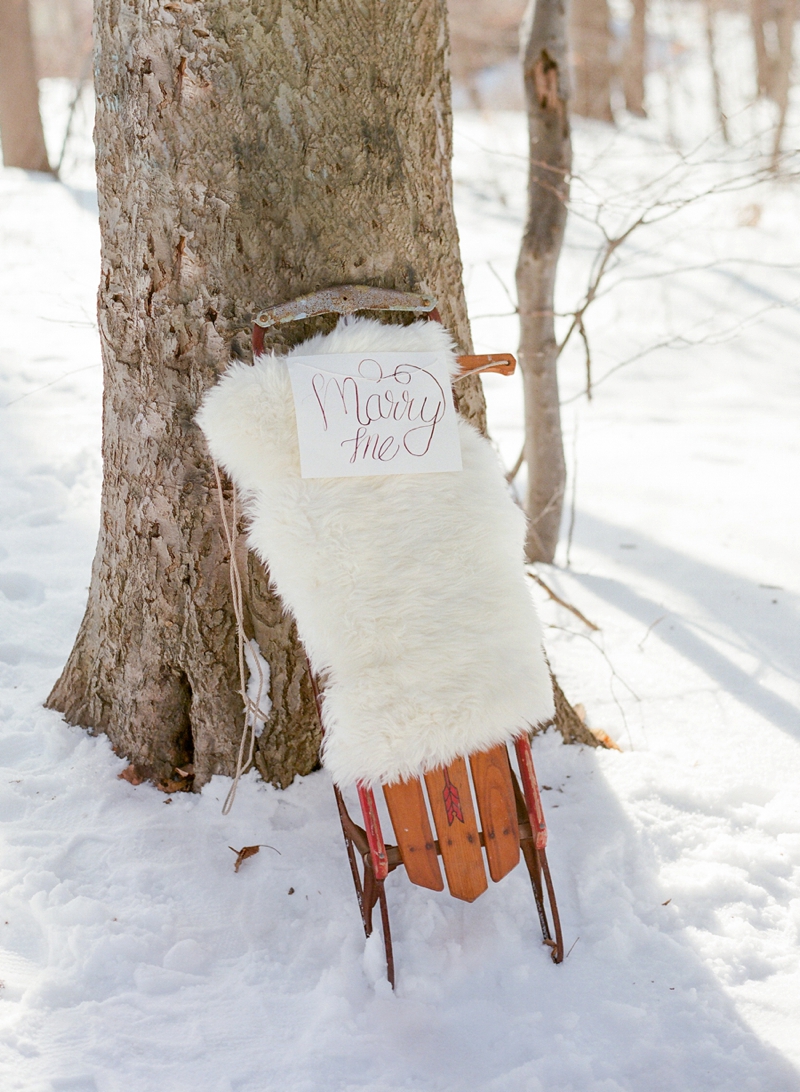 Winter Engagement Party Ideas via TheELD.com