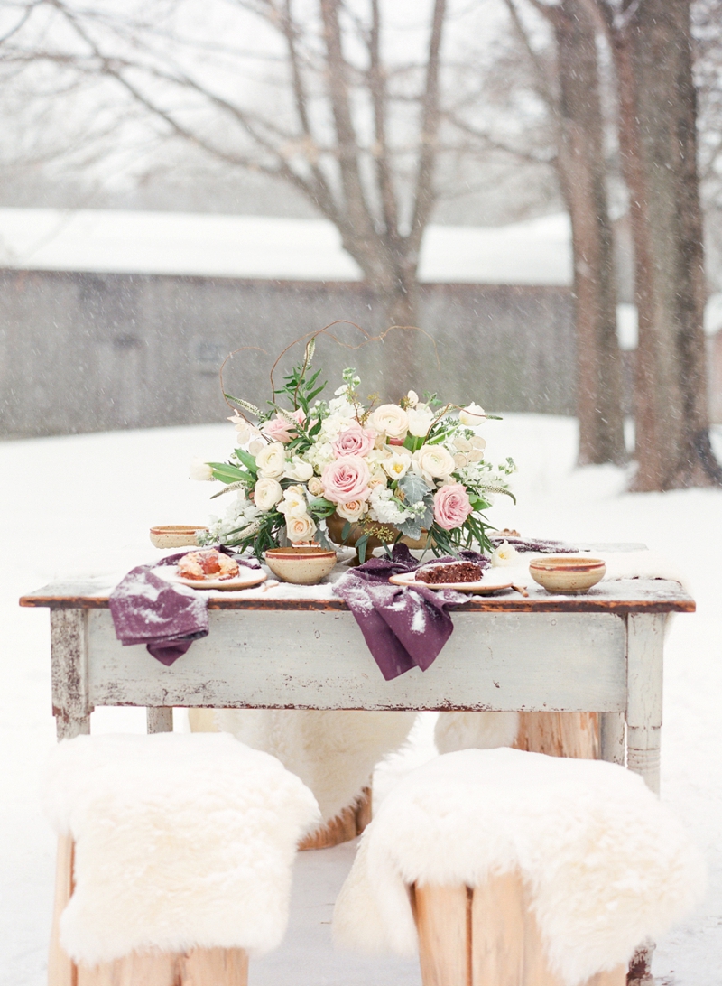 Winter Engagement Party Ideas via TheELD.com