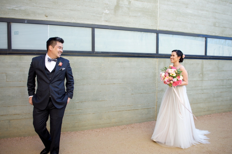 Yellow & Pink Texas Garden Wedding via TheELD.com