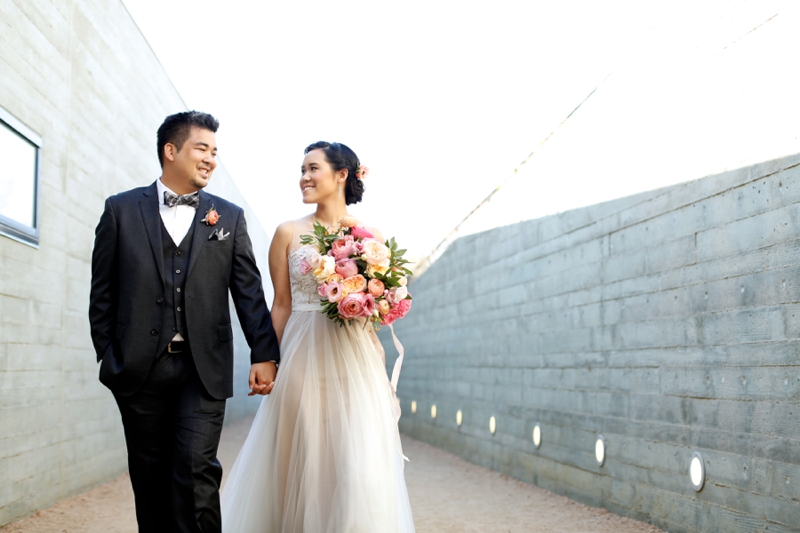 Yellow & Pink Texas Garden Wedding via TheELD.com