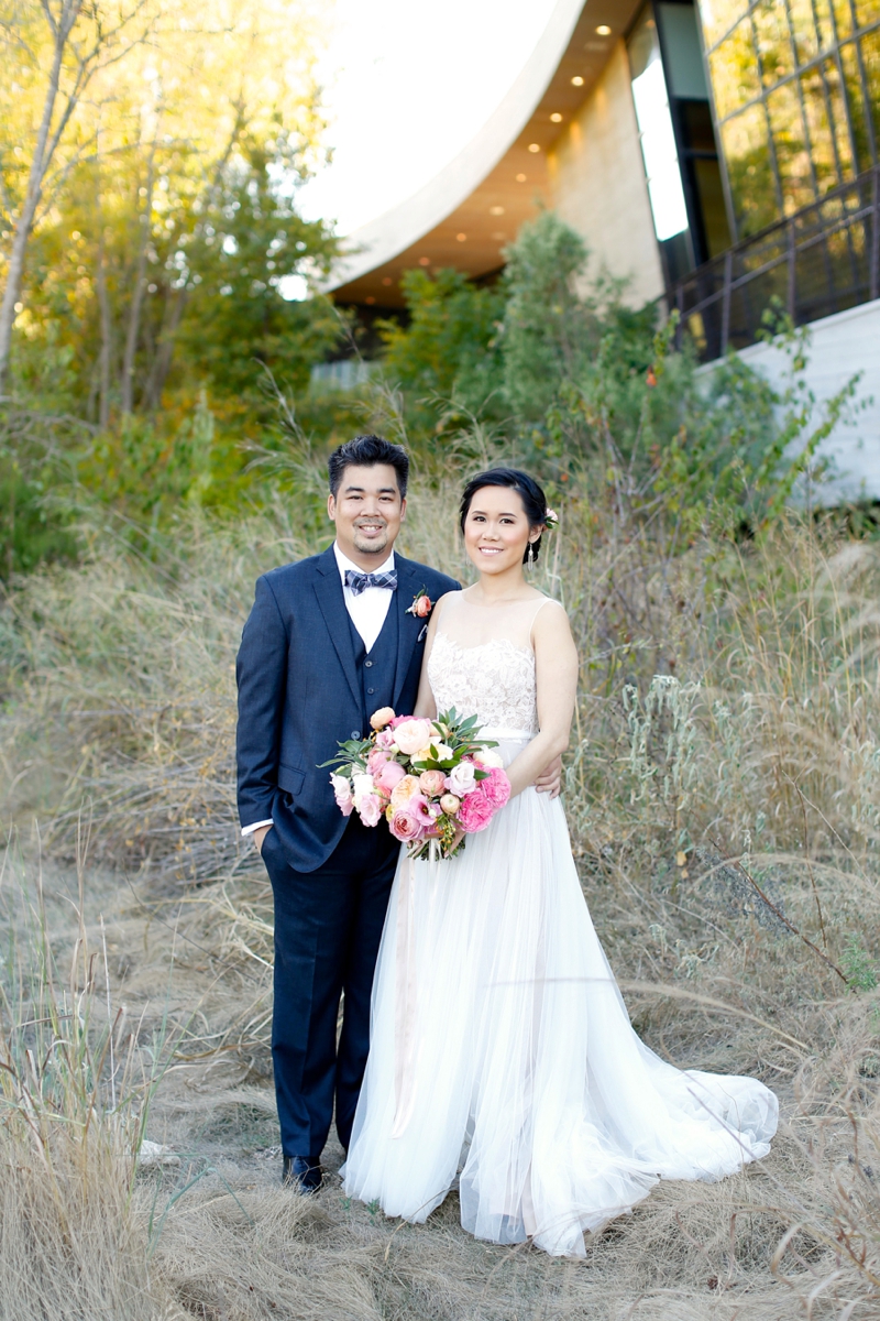 Yellow & Pink Texas Garden Wedding via TheELD.com