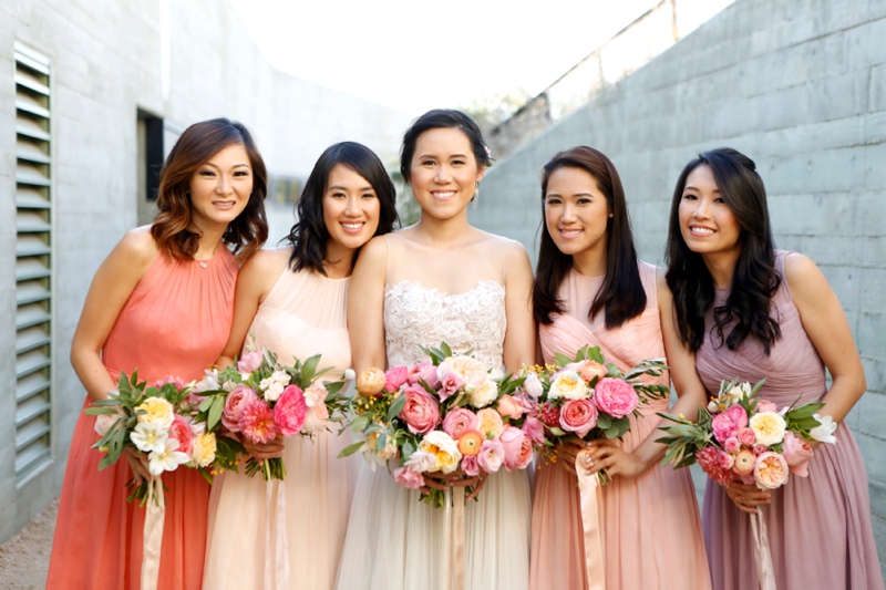 Yellow & Pink Texas Garden Wedding via TheELD.com