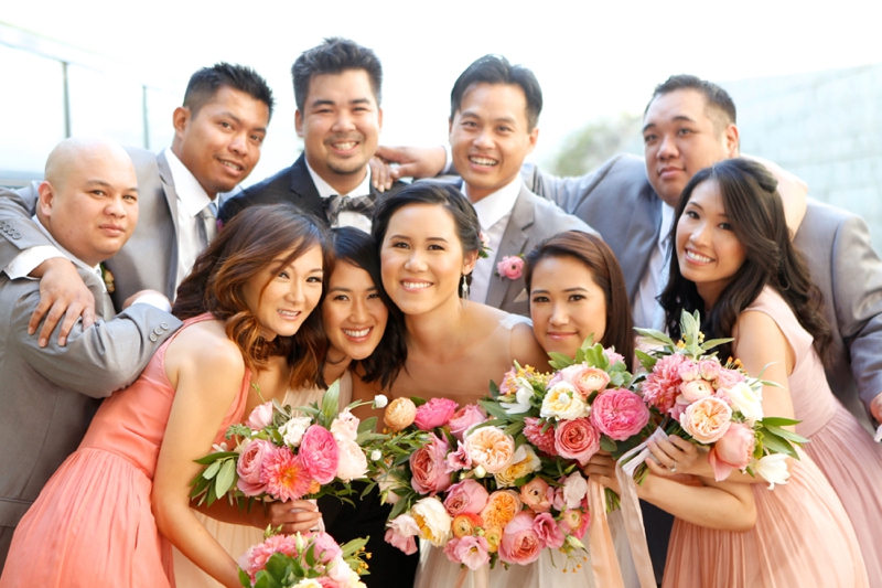 Yellow & Pink Texas Garden Wedding via TheELD.com