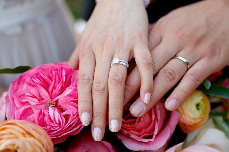 Yellow & Pink Texas Garden Wedding via TheELD.com