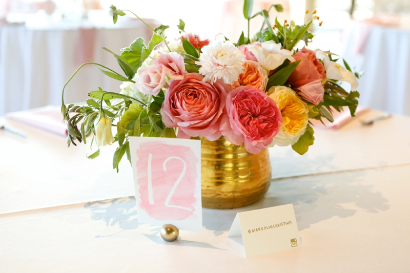 Yellow & Pink Texas Garden Wedding via TheELD.com