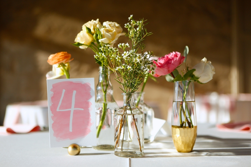 Yellow & Pink Texas Garden Wedding via TheELD.com