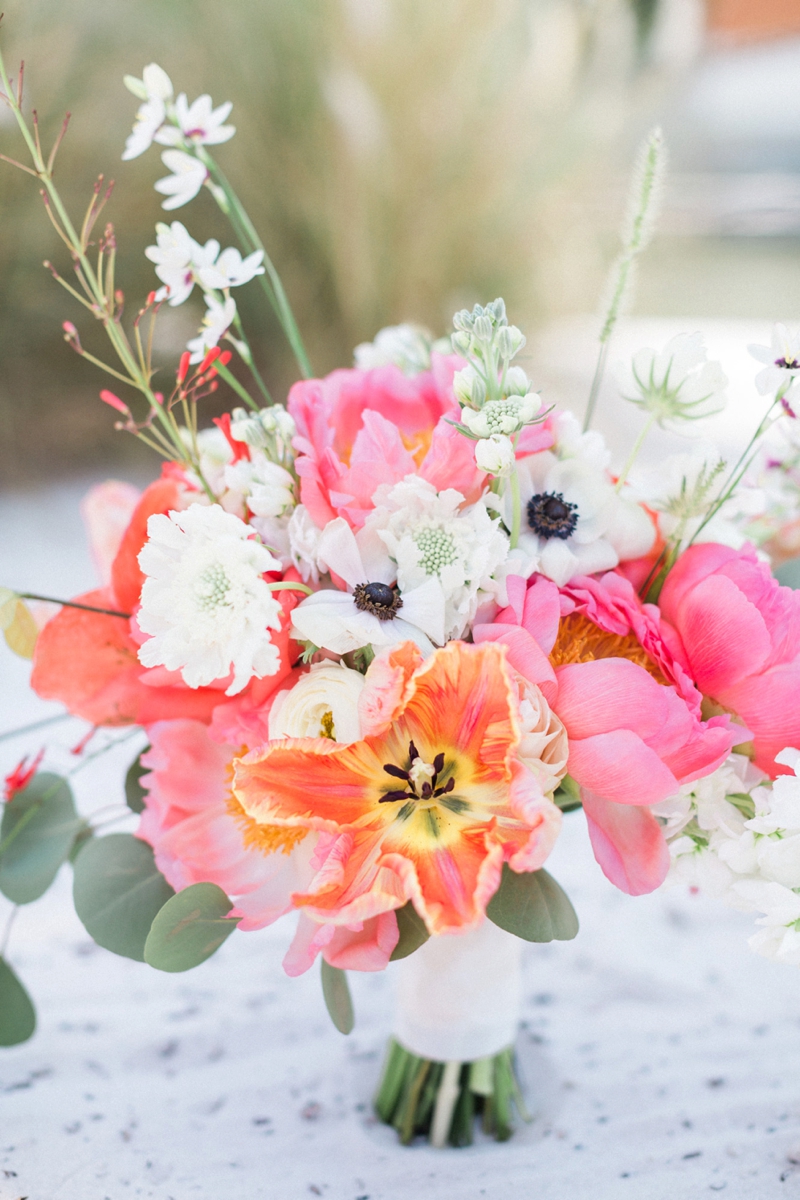 A Nautical Coral and Blue Destination Wedding via TheELD.com