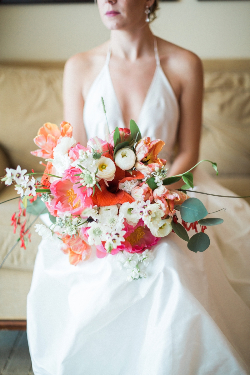 A Nautical Coral and Blue Destination Wedding via TheELD.com