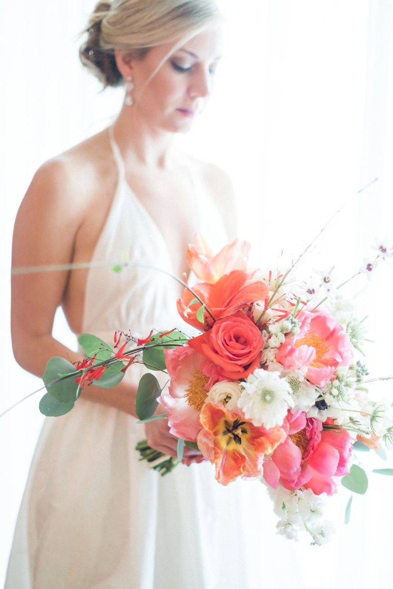 A Nautical Coral and Blue Destination Wedding via TheELD.com