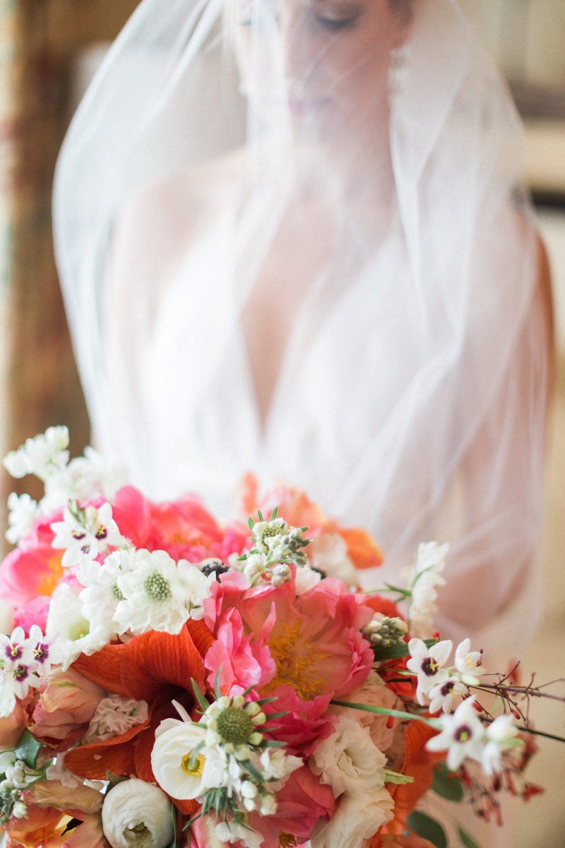 A Nautical Coral and Blue Destination Wedding via TheELD.com