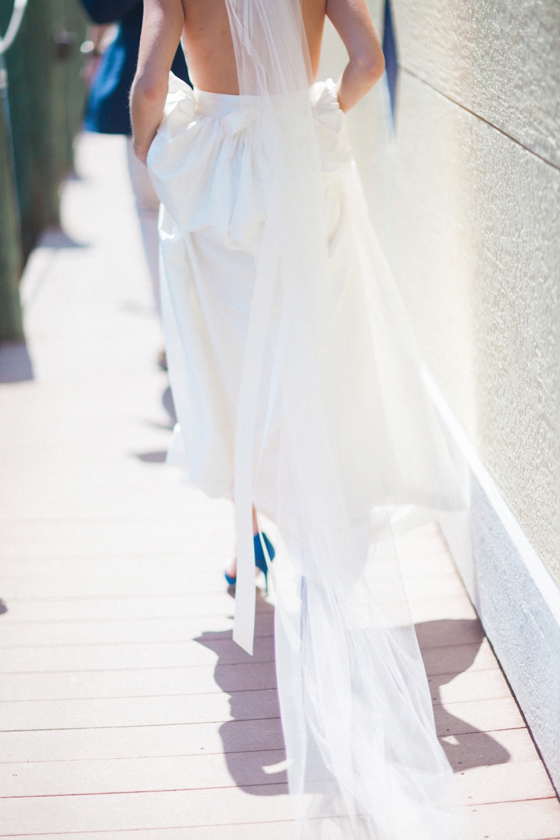 A Nautical Coral and Blue Destination Wedding via TheELD.com