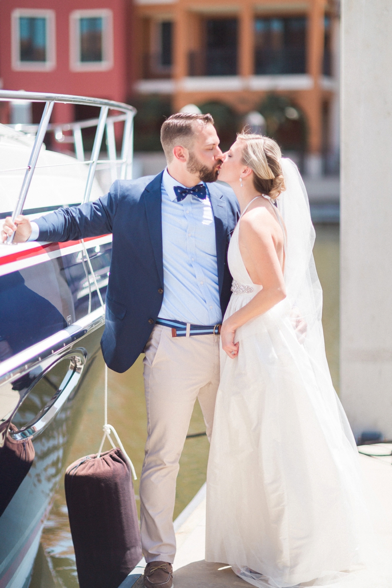 A Nautical Coral and Blue Destination Wedding via TheELD.com