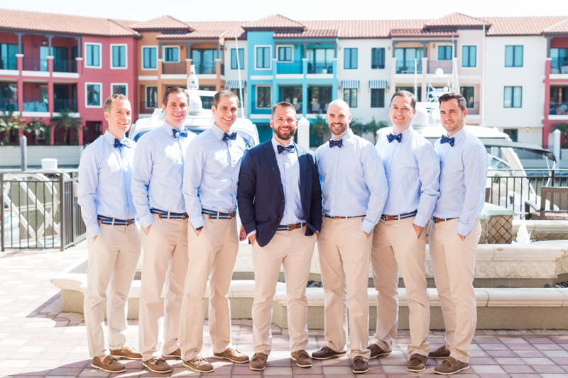 A Nautical Coral and Blue Destination Wedding via TheELD.com