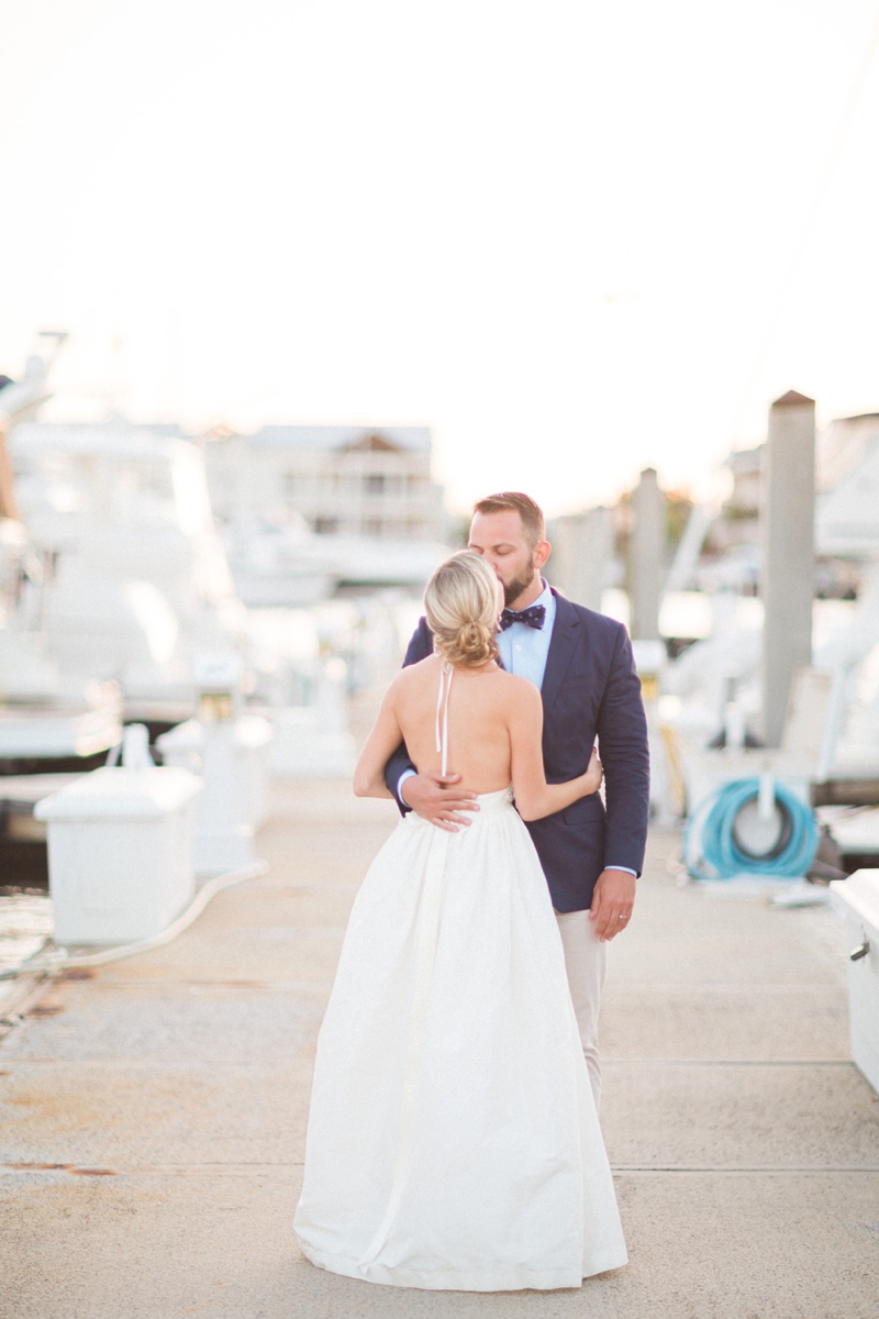 A Nautical Coral and Blue Destination Wedding via TheELD.com