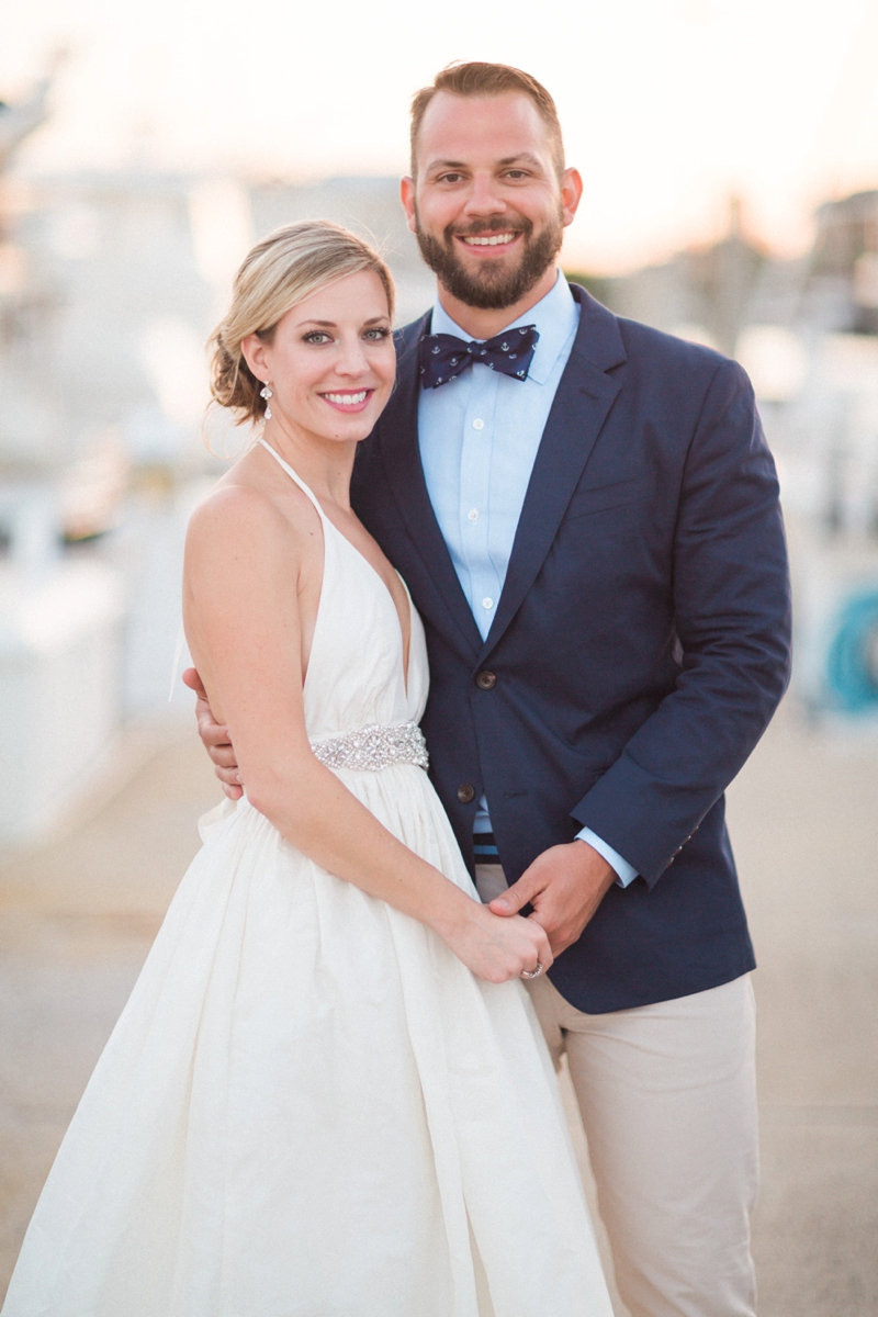 A Nautical Coral and Blue Destination Wedding via TheELD.com