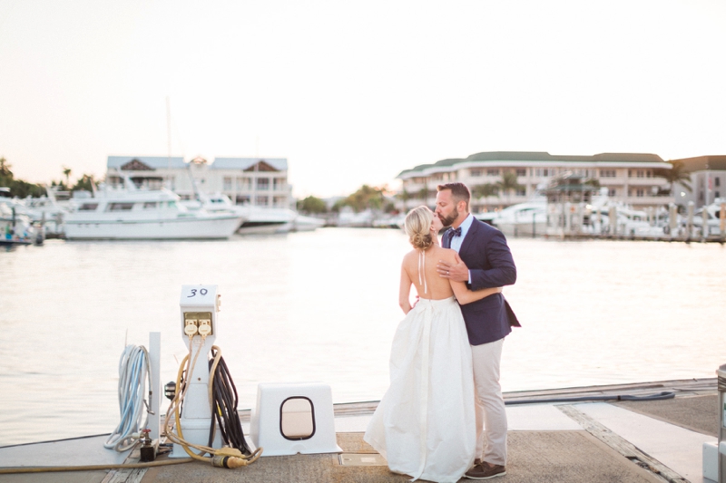 A Nautical Coral and Blue Destination Wedding via TheELD.com