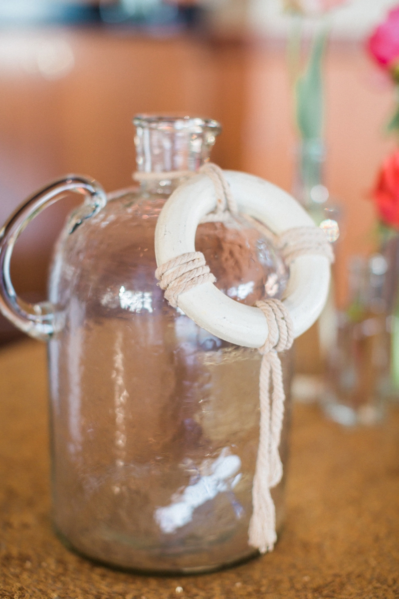 A Nautical Coral and Blue Destination Wedding via TheELD.com