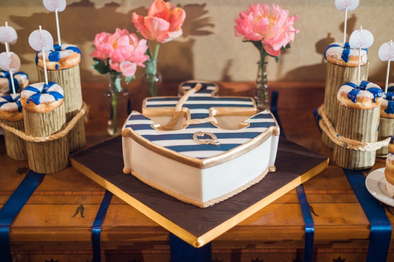 A Nautical Coral and Blue Destination Wedding via TheELD.com