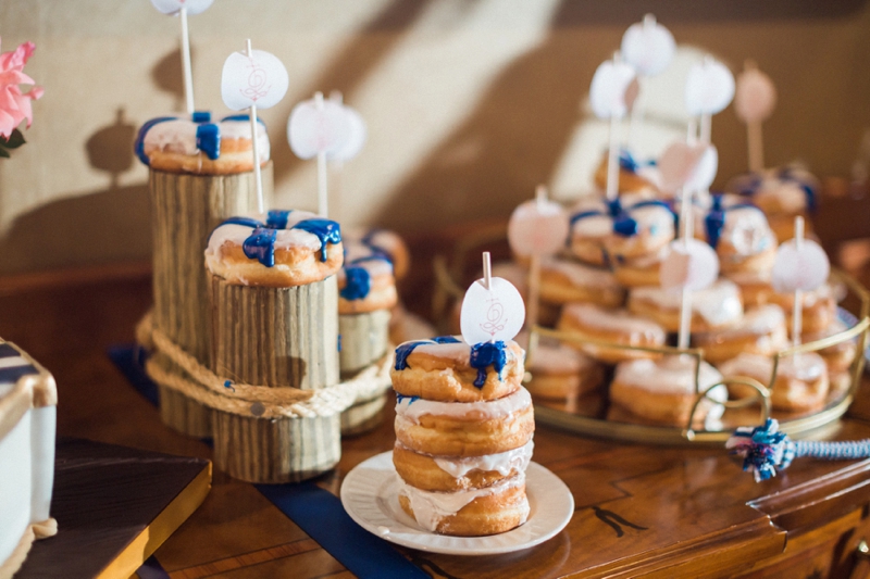 A Nautical Coral and Blue Destination Wedding via TheELD.com