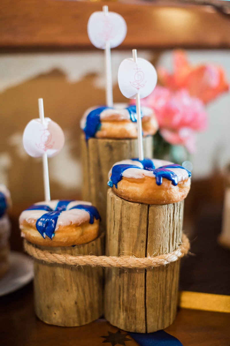 A Nautical Coral and Blue Destination Wedding via TheELD.com