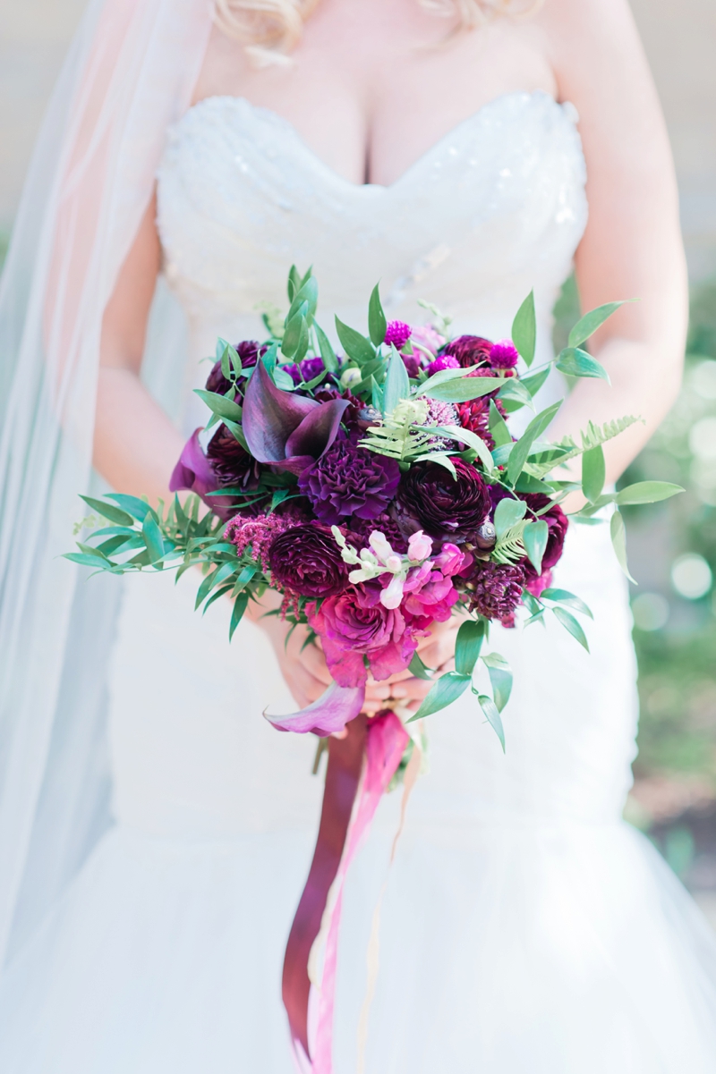 An Elegant Jewel Toned Washington DC Wedding via TheELD.com