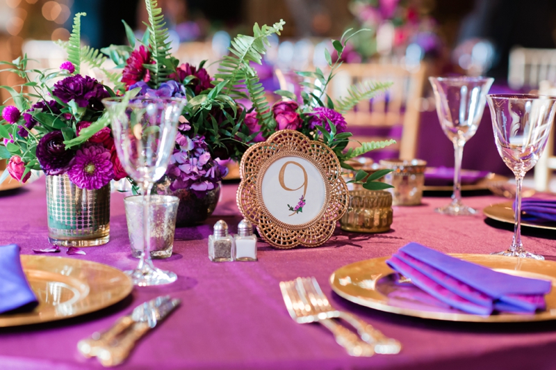 An Elegant Jewel Toned Washington DC Wedding via TheELD.com